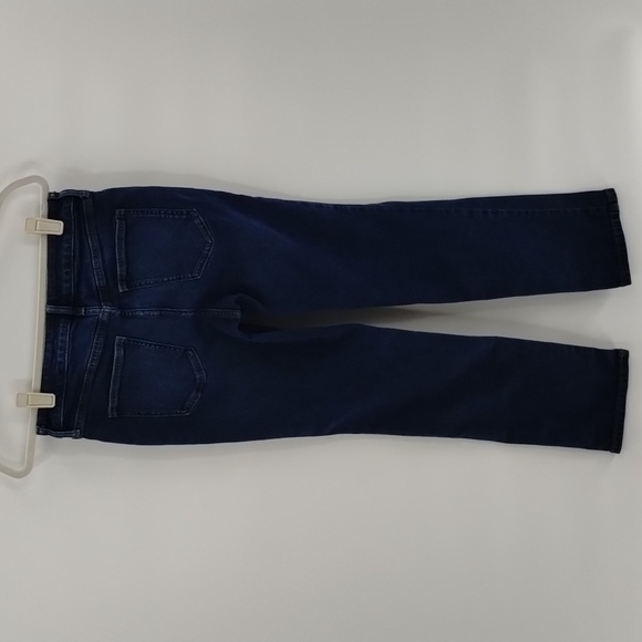 Simply Vera Vera Wang straight leg size 4 denim jeans stretch no distress mid - Picture 4 of 5